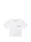 Boys White Logo T-Shirt 1
