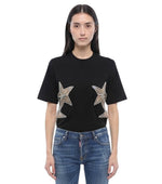 Black Crew Neck T-Shirt 1