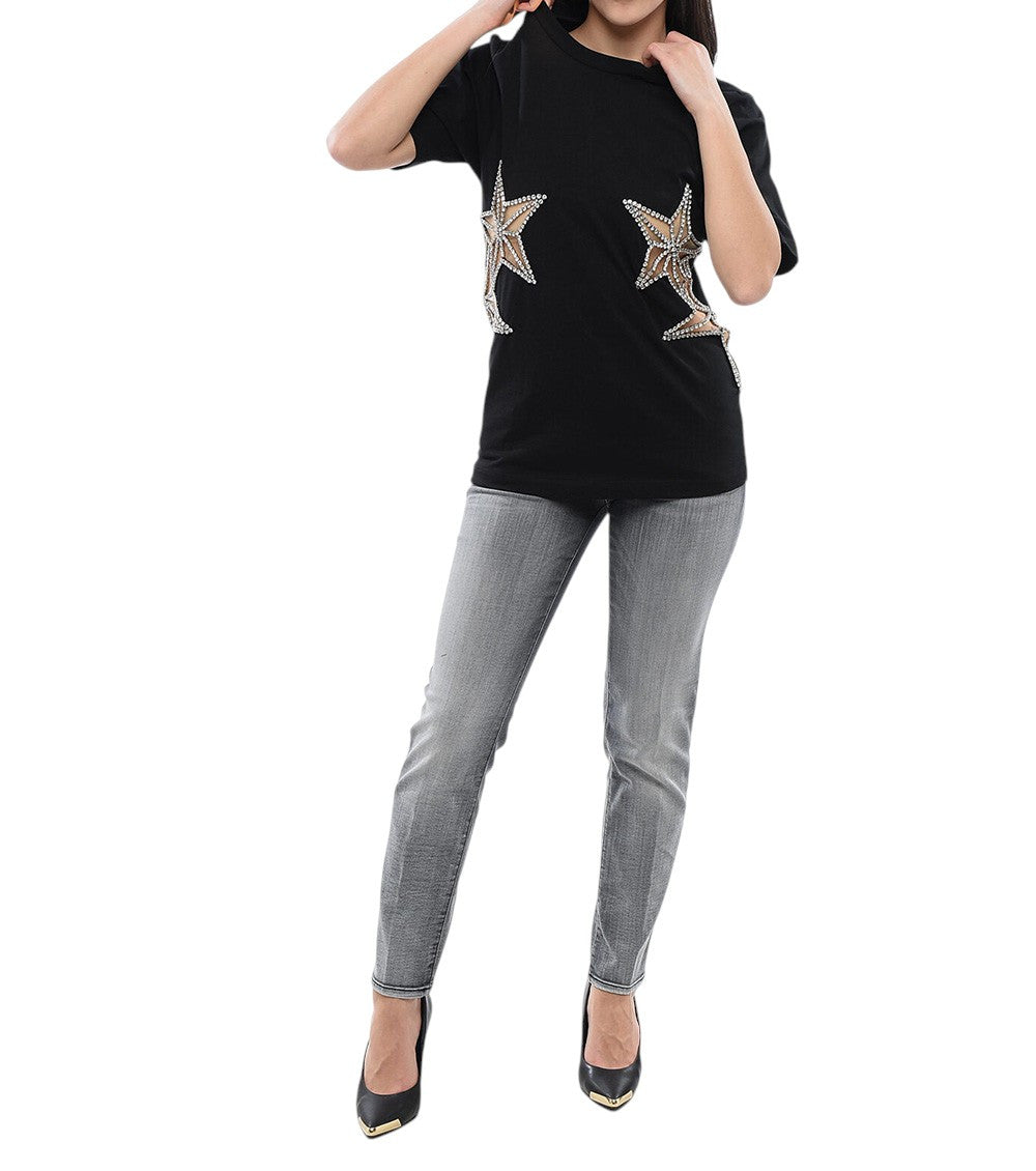Black Crew Neck T-Shirt 4