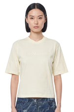 Off White Crew Neck T-Shirt 1