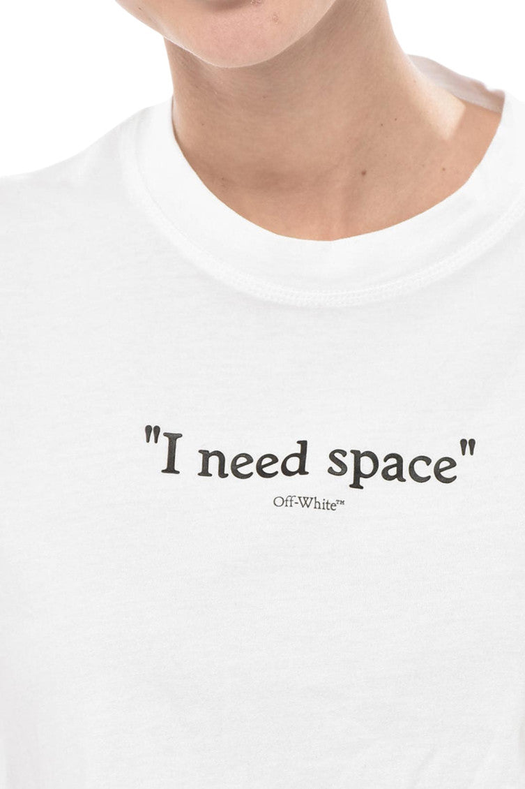 White Crew Neck T-Shirt 3