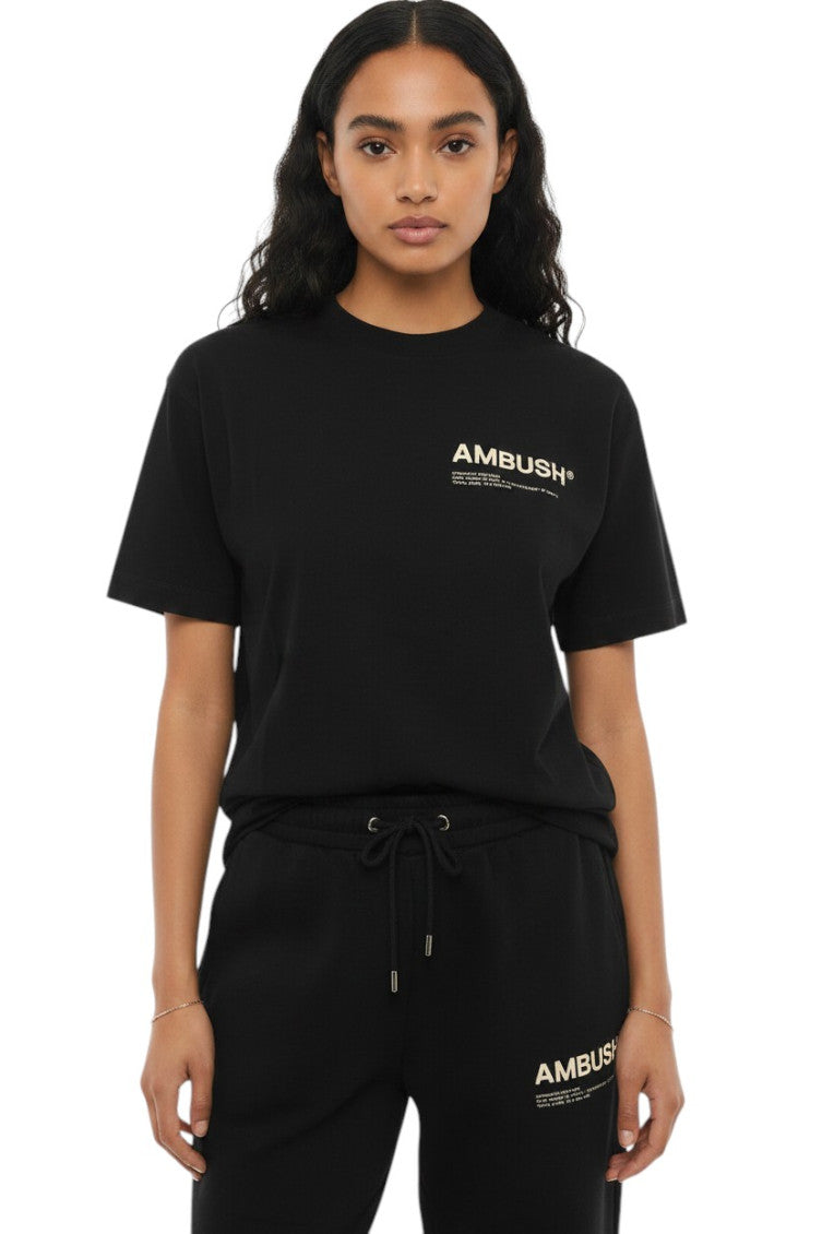 Black Crew Neck T-Shirt 1