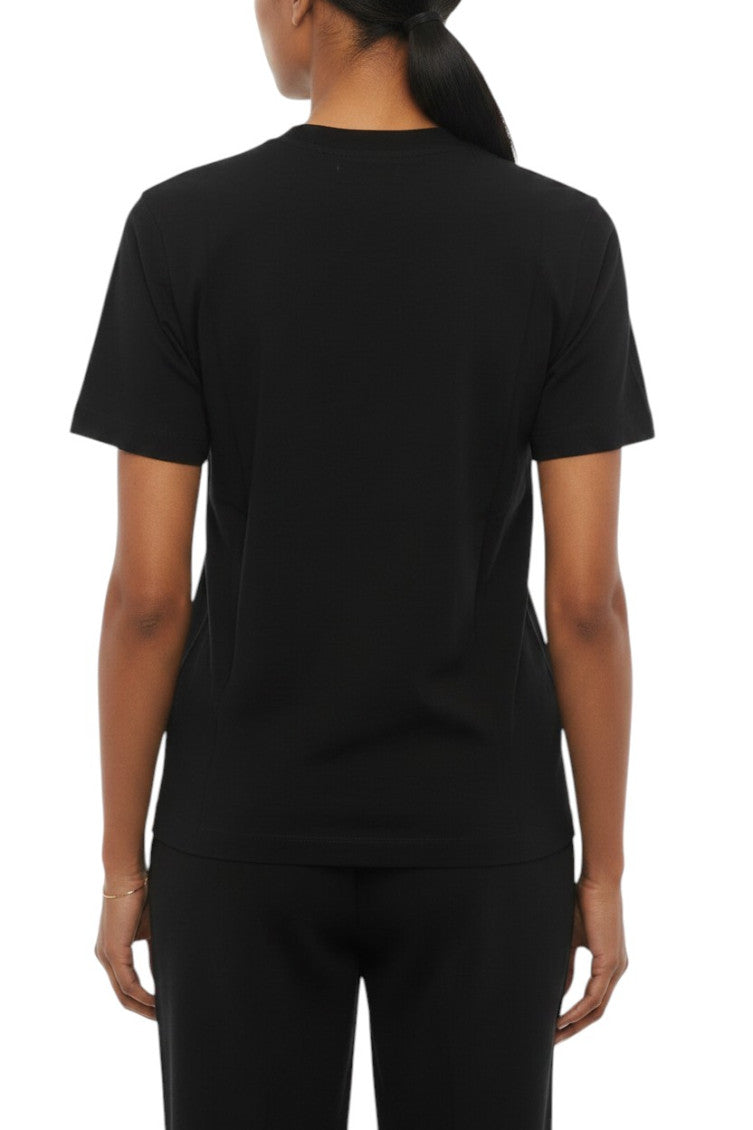 Black Crew Neck T-Shirt 2