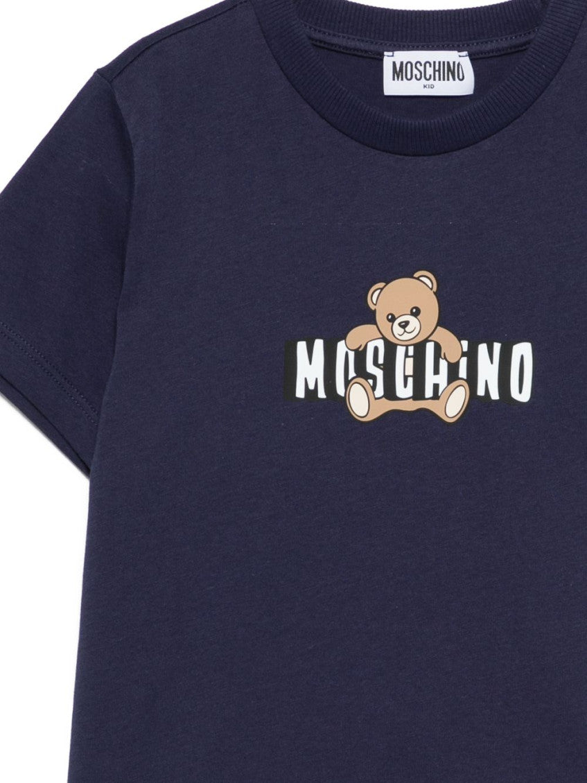 Boys Navy Blue Graphic T-Shirt 3
