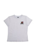 Boys White Logo T-Shirt 1
