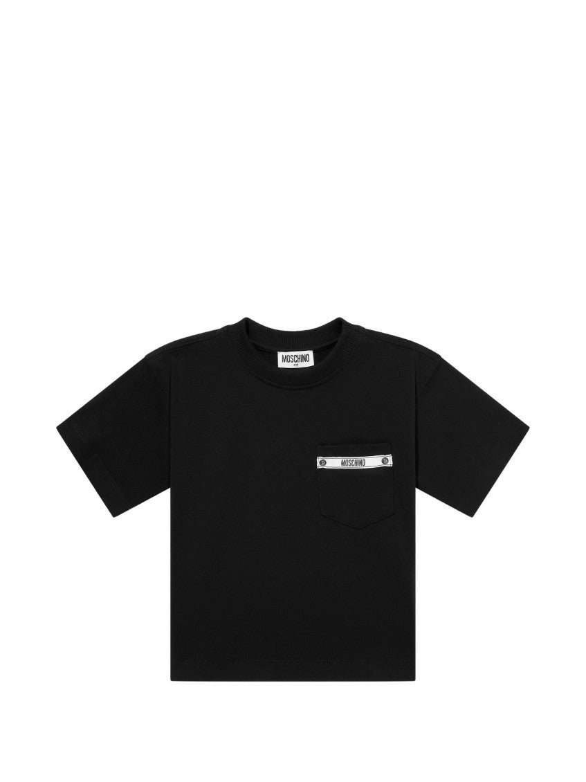 Boys Black Logo T-Shirt 1