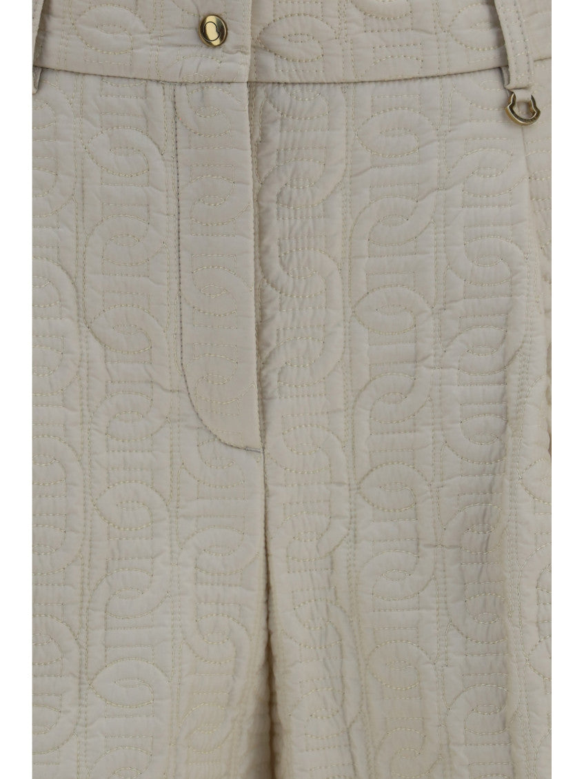 Beige Logo Shorts 3