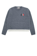 Boys Dark Grey Logo Sweater 1