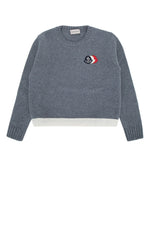 Boys Dark Grey Logo Sweater 1