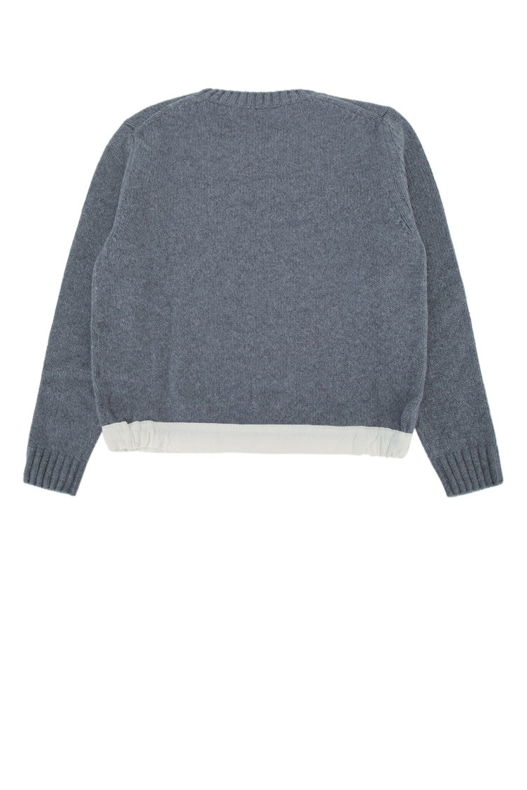 Boys Dark Grey Logo Sweater 2
