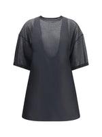 Black Solid V Neck Mini Dress 1