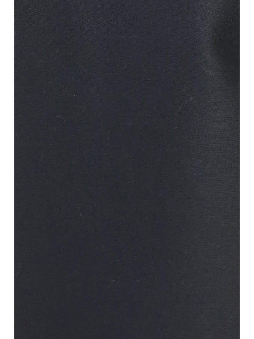 Black Solid V Neck Mini Dress 3