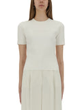 White Crew Neck T-Shirt 1