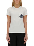 White Crew Neck T-Shirt 1