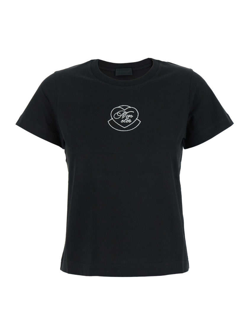 Black Crew Neck T-Shirt 1