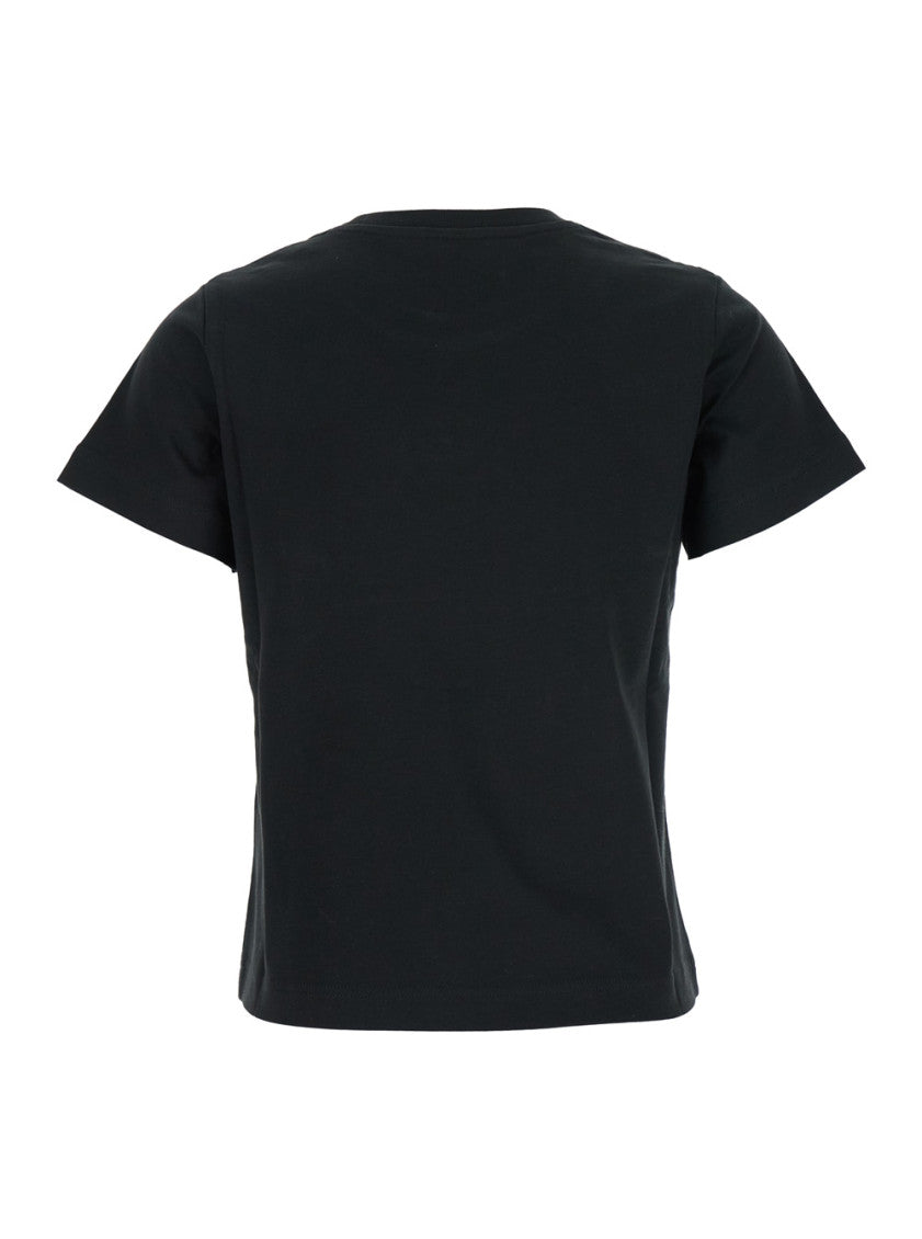 Black Crew Neck T-Shirt 2
