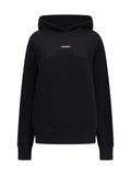 Black Logo Hood Sweatshirt 1