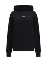 Black Logo Hood Sweatshirt 1