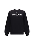Black Logo Crew Neck Sweatshirt 1