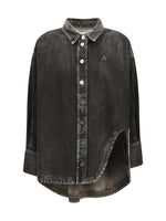 Black Oversized Solid Shirt 1