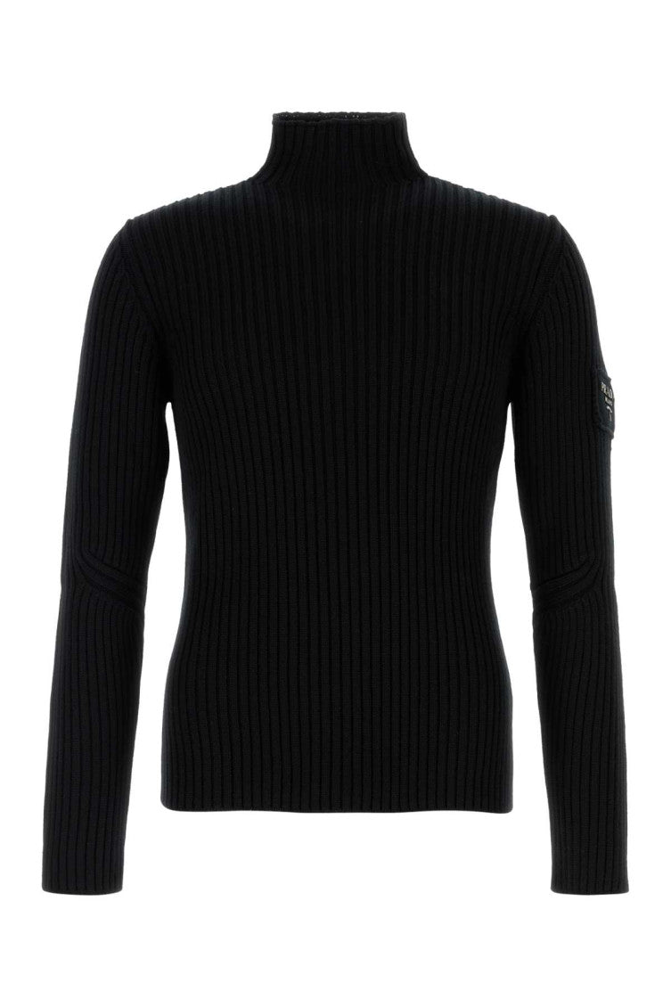 Black Wool Sweater 1