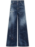 Blue Distressed Jeans 1