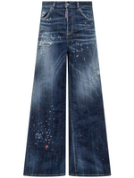 Blue Distressed Jeans 1