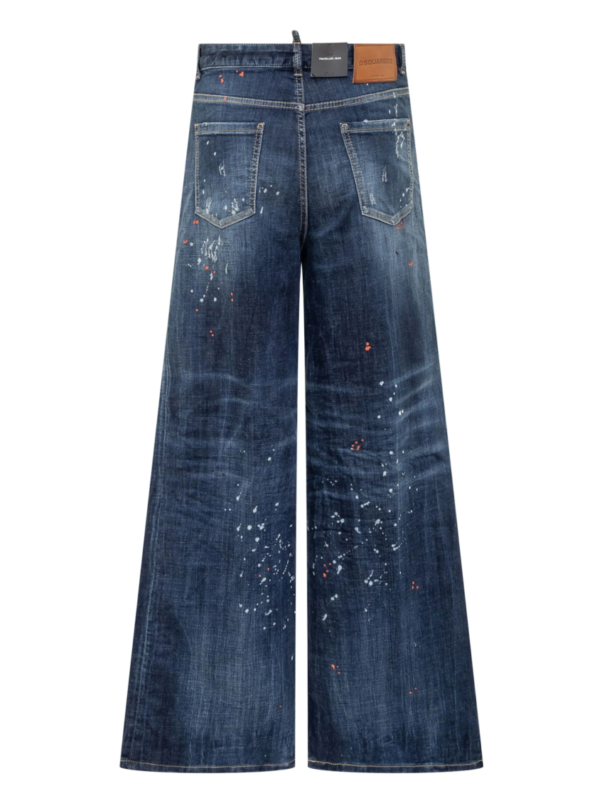 Blue Distressed Jeans 2