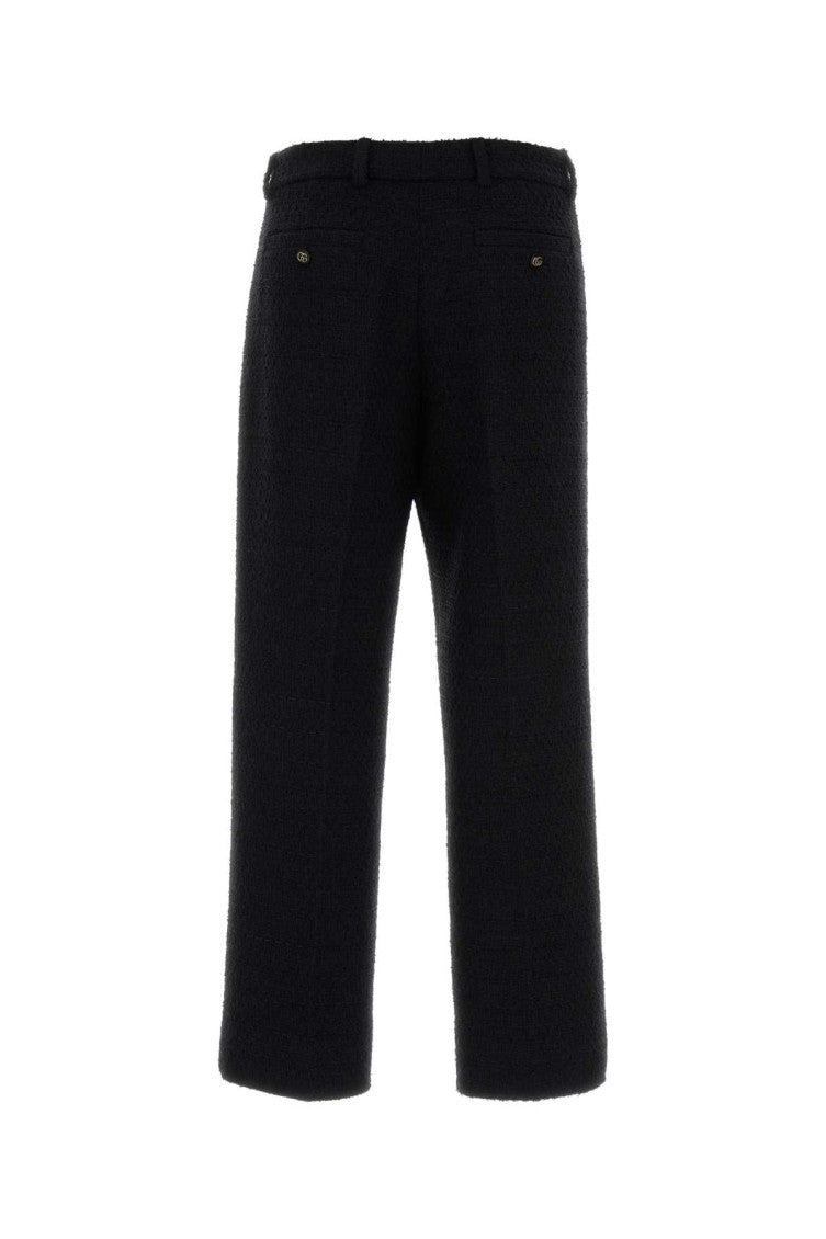 Black Cropped Trousers 2