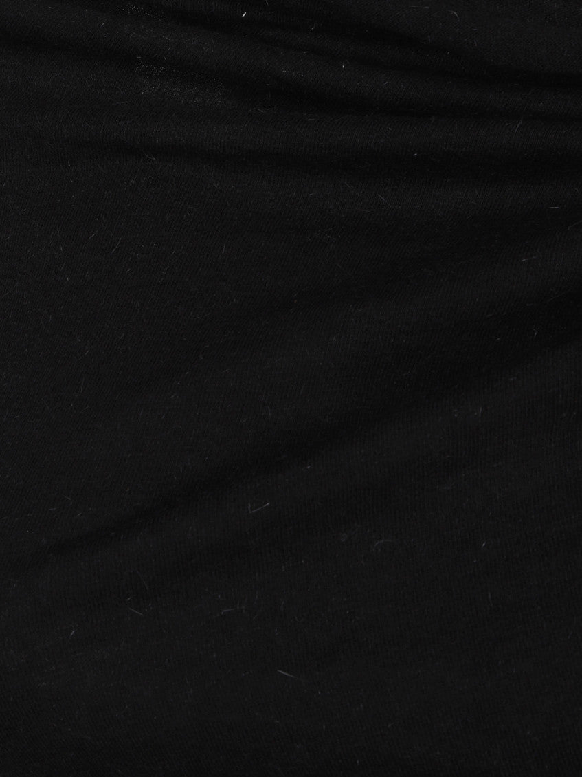 Black Gathered Top 2