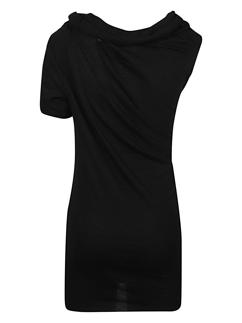 Black Gathered Top 3