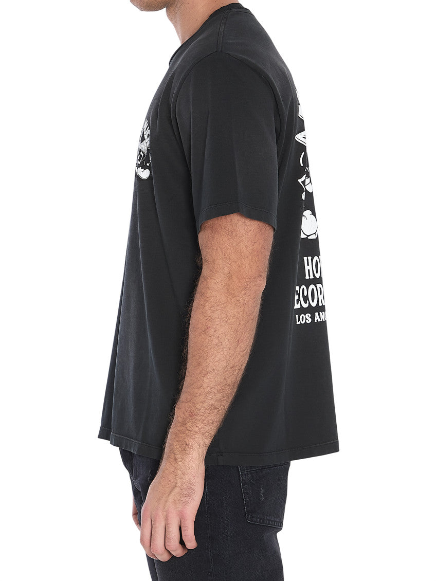 Black Crew Neck T-Shirt 2