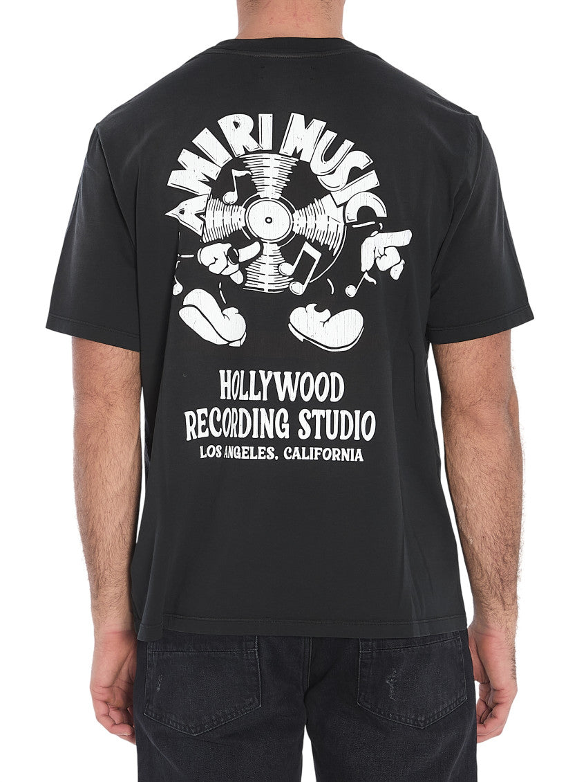 Black Crew Neck T-Shirt 3