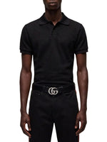 Black Shirt Collar Polo 1