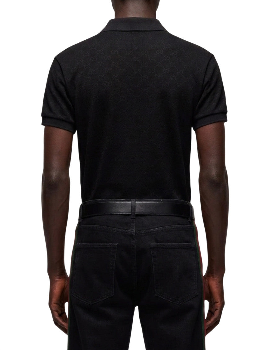 Black Shirt Collar Polo 2
