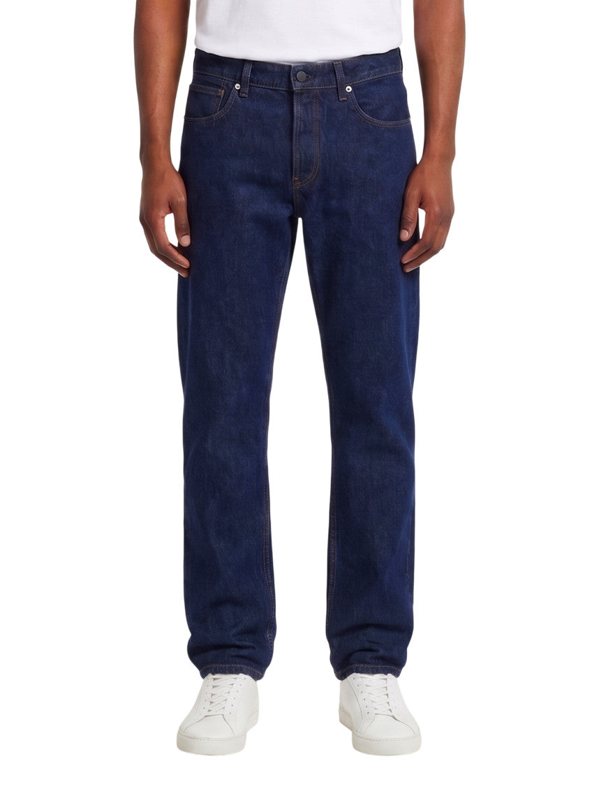 Navy Blue Mid Rise Jeans 1