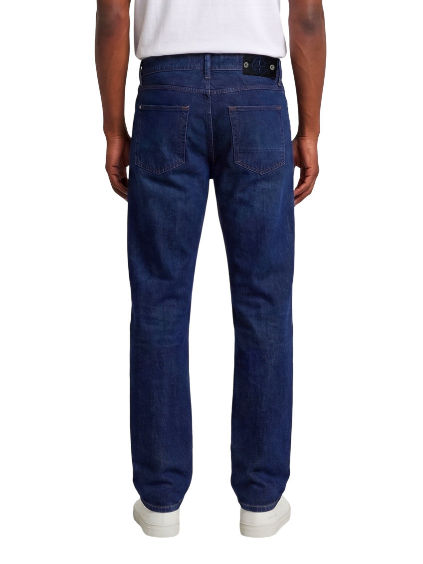 Navy Blue Mid Rise Jeans 2