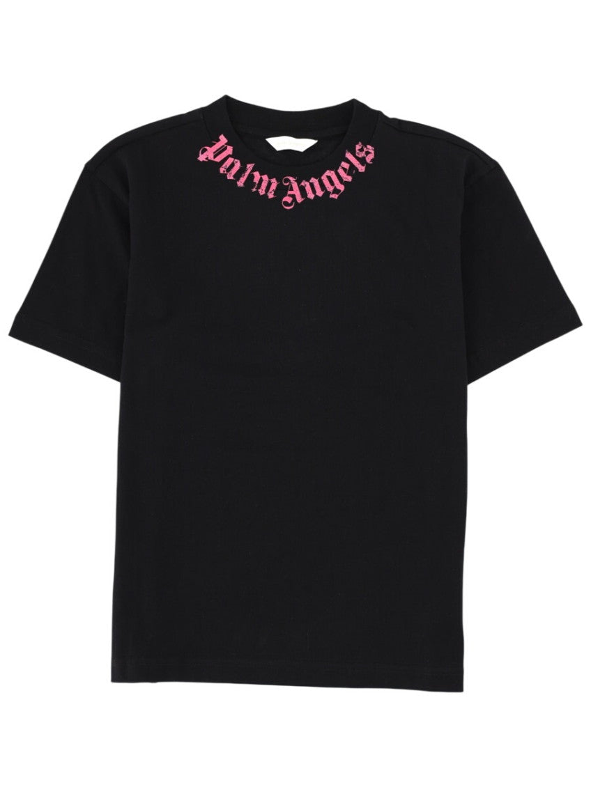 Girls Black Logo T-Shirt 1