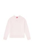Light Pink Logo Crew Neck Sweater 1