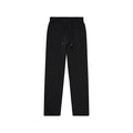 Black Cotton Solid Activewear 1