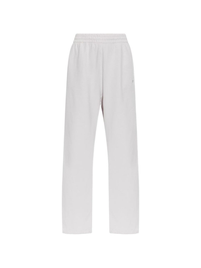 White Cotton Solid Activewear 1