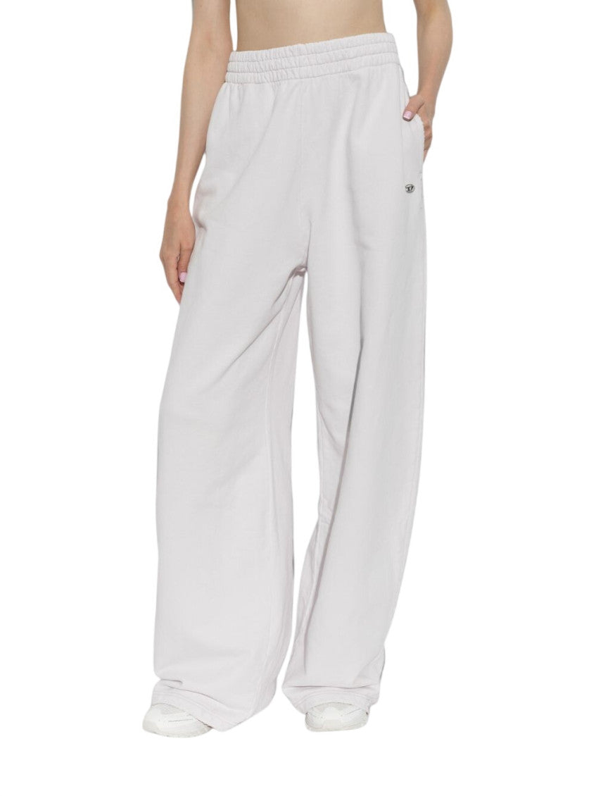 White Cotton Solid Activewear 2