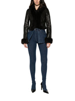 Navy Skinny High Rise Jeans 1