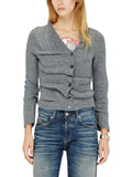 Grey V Neck Sweater 1