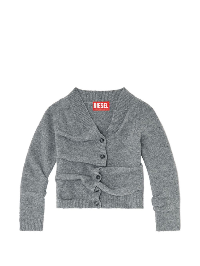 Grey V Neck Sweater 3