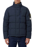 Navy Blue Quilted Jacket 1