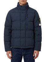 Navy Blue Quilted Jacket 1