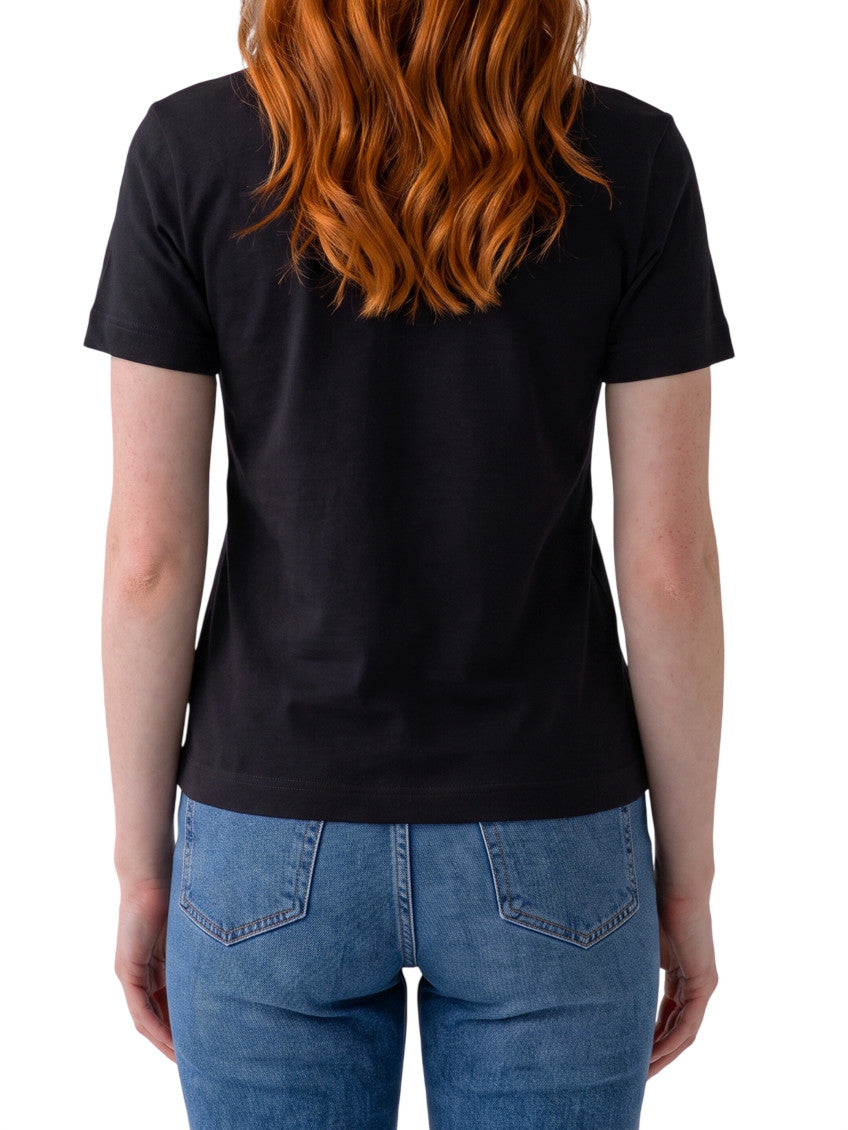 Black Crew Neck T-Shirt 2