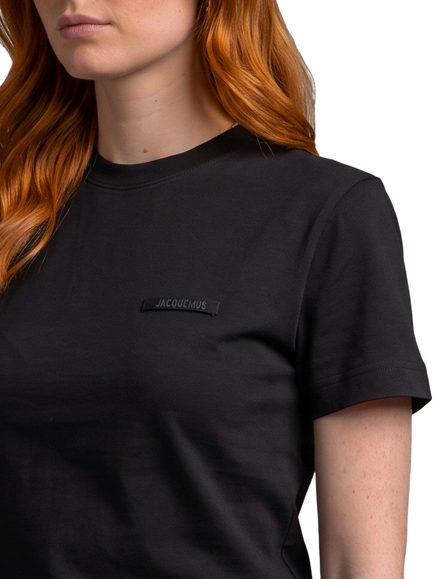 Black Crew Neck T-Shirt 3