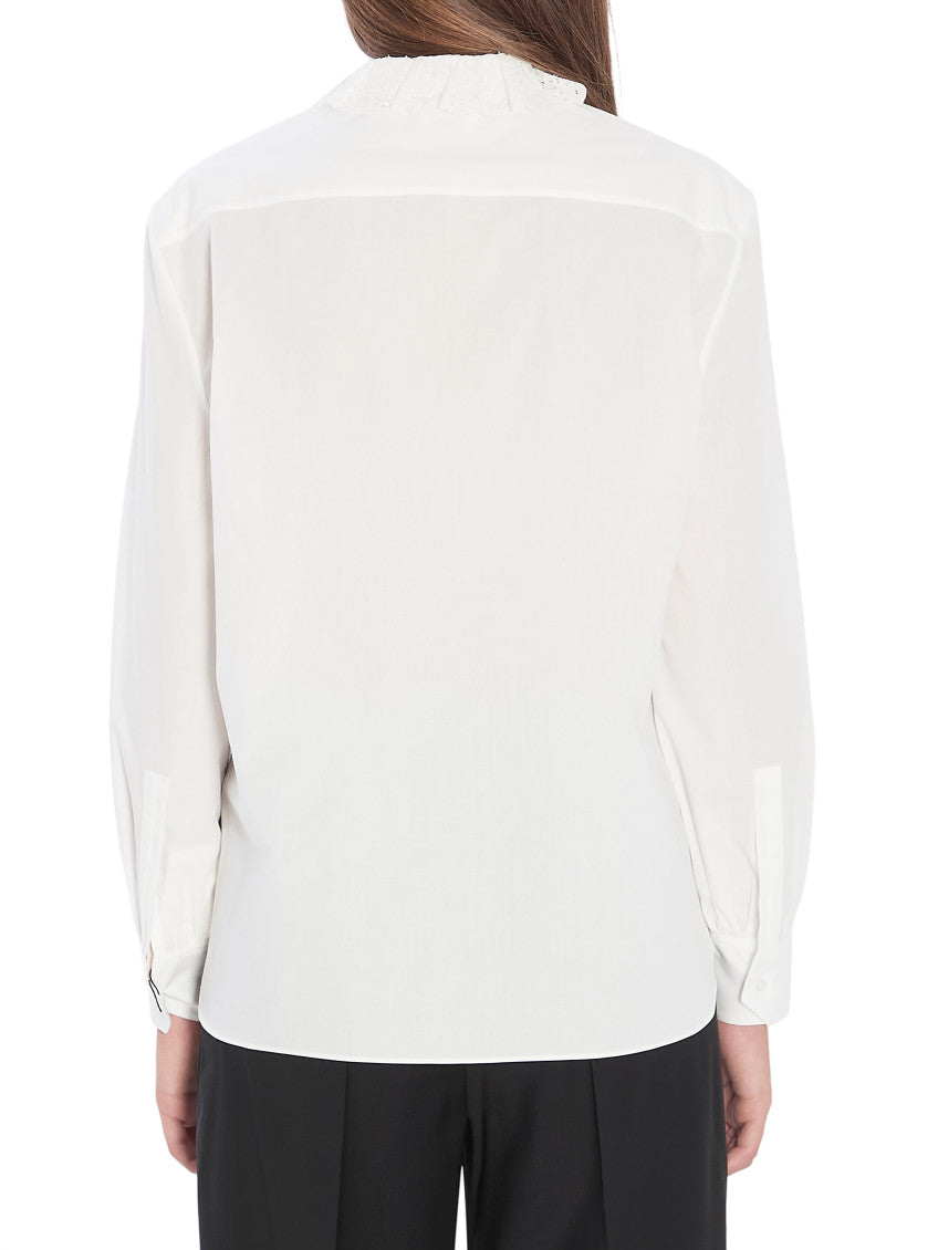 White Regular Solid Shirt 2